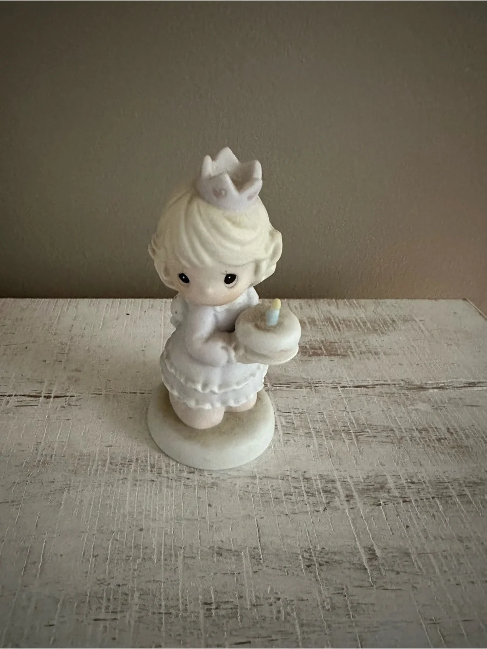 Precious Moments Birthday Princess Figurine in White